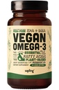 Vegan 오메가 3 보충 - 식물 기반 DHA 및 EPA 지방산 - Carrageenan 무료, 물고기 기름에 대안, 심장, 뇌, 관절 건강 지원 - 지속 가능한 원천 조류 - 60 Softgels