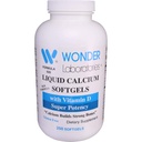Wonder Laboratories 액체 칼슘 Softgels | w/Vitamin D3 슈퍼 효능
