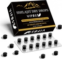 Shilajit 건조한 하락, Shilajit 보충교재, 36000 Mg 유기 Shilajit 최대 힘, 에너지 부스터, 에너지 지원을 위한 금 급료 성격 Shilajit, 60의 조사의 1 팩