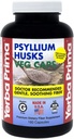 Yerba Prima 섬유 Psyllium Husks - 180 Veg 모자