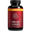 Primal Harvest Primal Liver Liver, 알파 리포산, L-Cysteine HCL, L-Glutathione, 밀크 이틀 및 Spirulina, 남성 및 여성, 120 캡슐