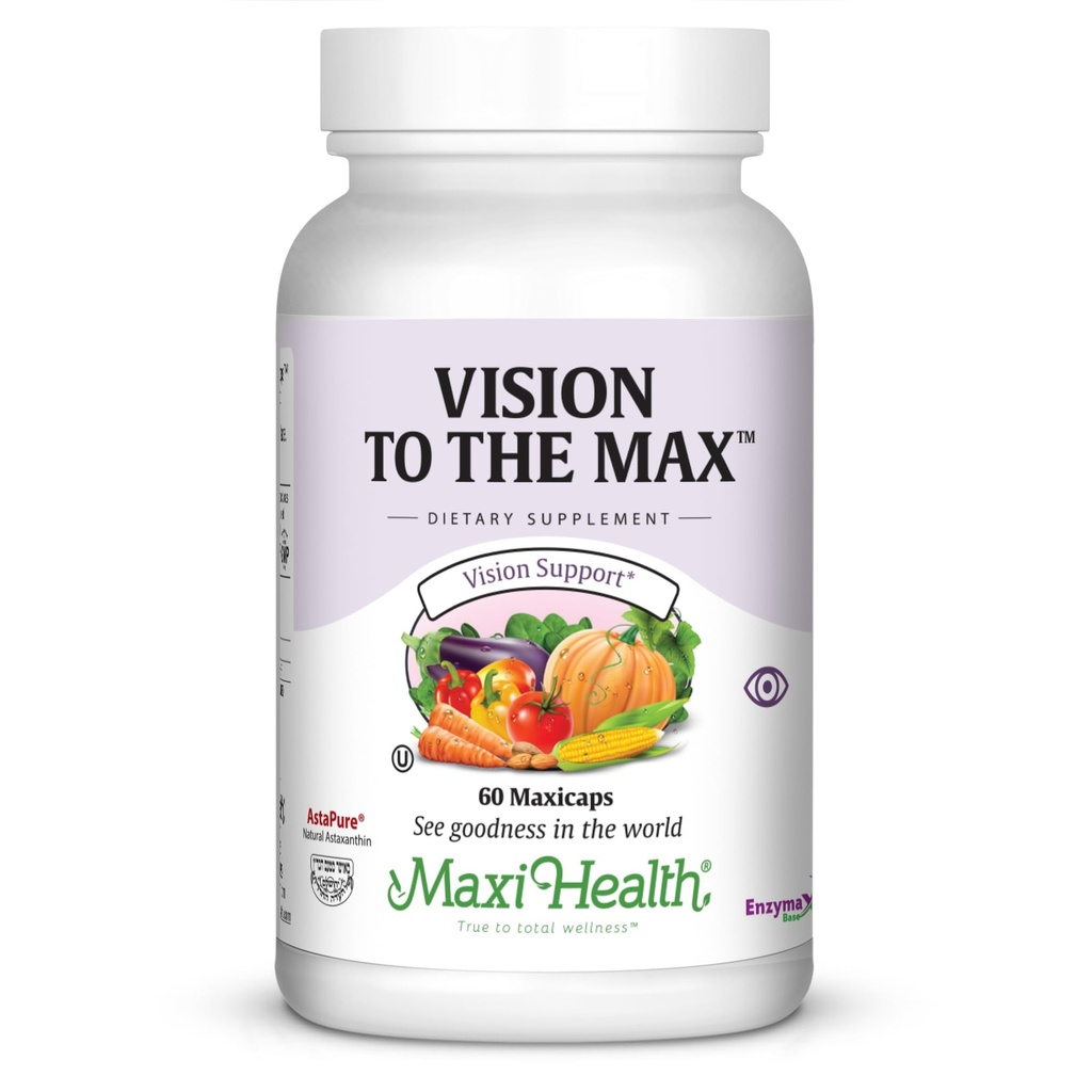 Maxi Vision에서 Max Complete Vision 지원 캡슐, 60 카운트