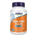 지금 식품 보충제, DHA 1,000 뇌 지원, 추가 강도, 1,000 mg DHA, 90 Softgels