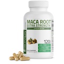 Bronson Maca 뿌리 여분 Lepidium Meyenii, 비 GMO, 120 채식 캡슐