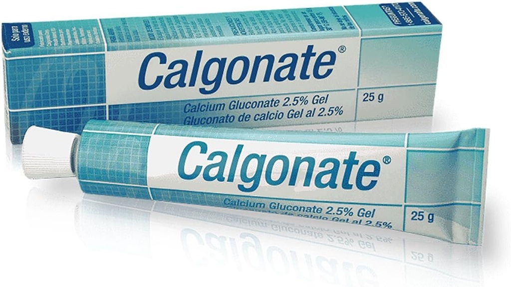 2.5% 칼슘 Gluconate Hydrofluoric 산성 중립화 젤 25G 관 - 1 팩