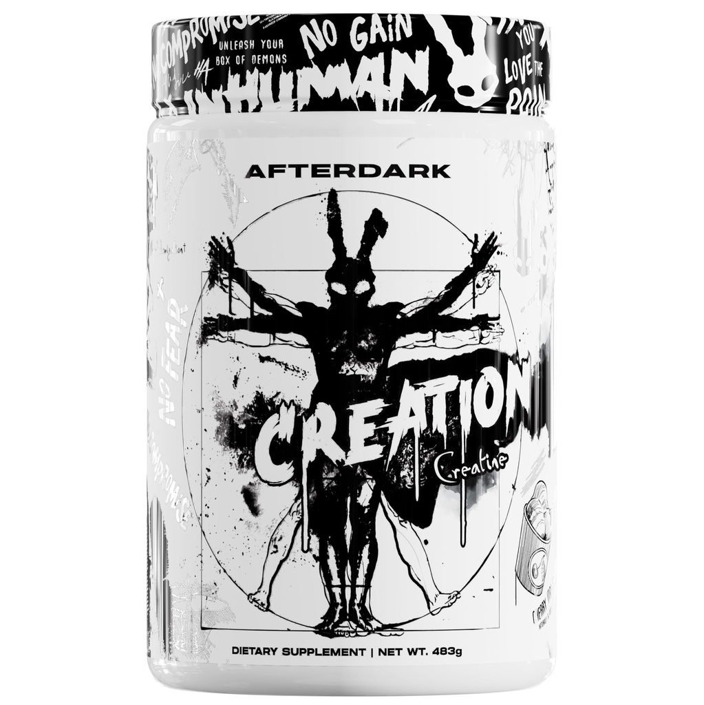 AfterDark는 창조 Creatine Monohydrate 분말, 10000mg Creatine 모체 혼합을 보충하고, 힘, 내구시간 & 근육 성장을, 증명된 GMP, 미국, 21의 서빙, 버찌 이탈리아 얼음을 승진시킵니다