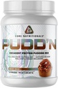 Core Nutritionals Pudd'n, Decadent Protein Pudding Mix, Full Disclosure Casein Blend, 지속 릴리스, 20G Protein, 27 서빙 (Rocky Road, 2 lb)