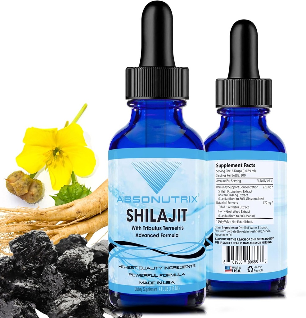 Tribulus Terrestris 390 mg, 4 Oz 액체, 300 서빙, 미국에서 만든 빠른 흡수, 품질 포텐트 성분, 비 GMO, GMP 인증 시설, Cruelty-Free 제품