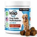 개를위한 Multivitamins &Supplements - Krill Oil, Omega 3,6,9, pre&probiotics, Hip & Joints, Skin &Coat,Digestive, Immunity Support (90 Chews)