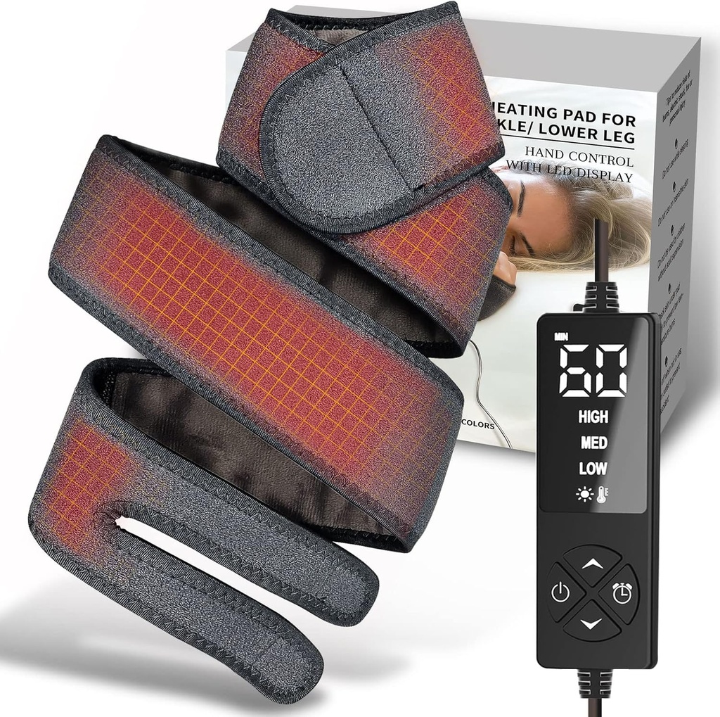 손 손목 팔 팔꿈치 고통 구호를 위한 긴 작은 난방 패드, Golfers Tennis 팔꿈치, Cubital Carpal 갱도, 무릎 합동 관절염 다리 발목 재배자 Fasciitis, Achilles Tendonitis를 위한 가열된 포장