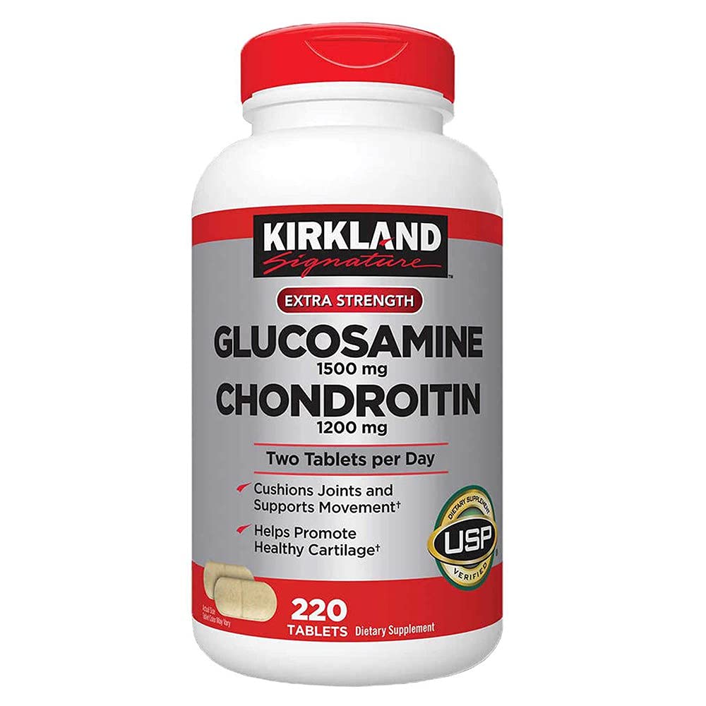 Kirkland Signature Glucosamine & Chondroitin, 220 태블릿 (4 팩)