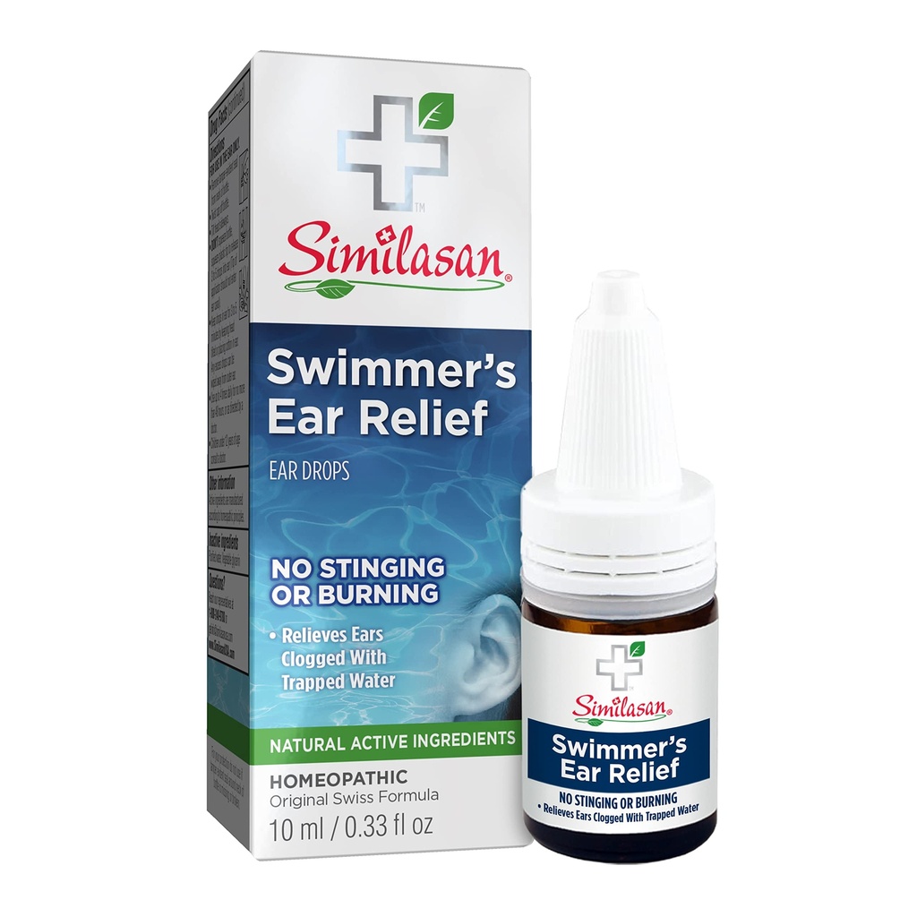 Similasan Swimmer의 귀 기복 귀 하락 0.33 Ounce 병