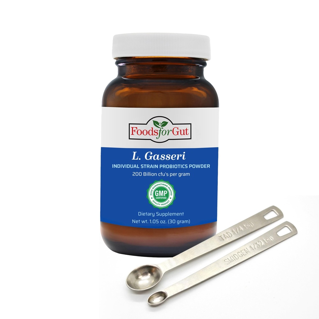 Gut Lactobacillus Gasseri Probiotic Powder 200 억 쿠프의 식품 | 미국에서 만든 | 무게 조절 | 잘 균형 잡힌 미생물을 촉진 | 높은 효능 | L.Gasseri | 30 그램 (1.05 Oz)