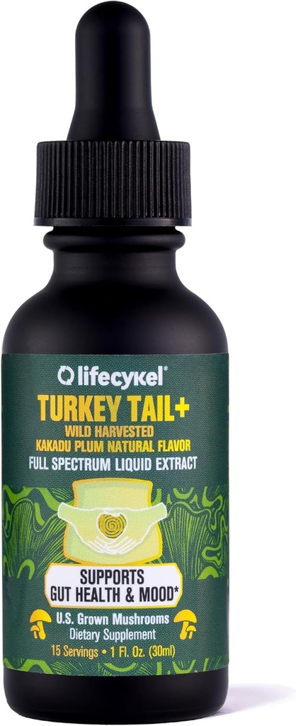 Life Cykel - Kakadu Plum - Immune Support & Digestive Health Prebiotic Supplement - Vegan, Non-GMO 및 Gluten 무료 - 1 Fl Oz