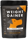 Buddy & Lola Dog Weight Gainer - 체중 증가를위한 개 보충 - 최대 근육 빌더를위한 개 Protien 분말, 모든 개 및 품종 불에 대한 높은 칼로리 보충. Pro Food Topper - 미국에서 제작