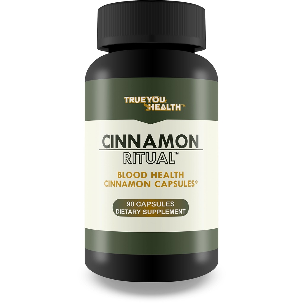 Cinnamon Ritual - 혈액 지원을위한 우리의 최고의 계피 보충 - 건강한 혈액 흐름을 촉진 - 향상된 공식 W / Turmeric & 비타민 - 포도당 재설정 Ritual Sugar 건강 혈액 건강