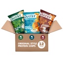 퀘스트 영양 단백질은 다양한 팩, BBQ, Cheddar & Sour Cream, Sour Cream & Onion, High Protein, Low Carb, 1.1 oz (12의 포장)를 칩합니다