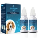 NOVEHA 애완 동물 드롭 | 고급 라노스테롤 솔루션 + NAC (2 x 10 mL)