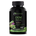 브로콜리 200mg BioPerine 10mg-Hormone를 가진 DIM 보충교재 300mg와 여성 & 남자를 위한 에스트로겐 균형, 근육 기복, PCOS & PMS 지원, 호르몬 여드름 처리-120 모자, 모자 당 Diindolylmethane 150mg