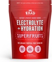 B.rad Superfruits Hydration & Electrolyte 음료 | 자연의 완벽한 에너지 음료 | Freeze-Dried High-Antioxidant Tropical Fruit Powder | 10.8 온스, 30 인분