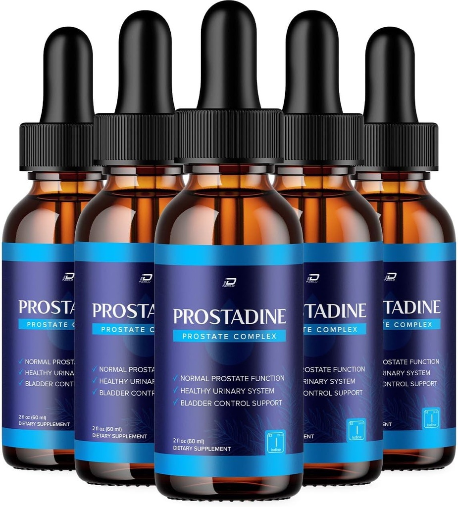 건강을위한 Prostadine Drops - Bladder Urinating Issues - Prostadine Supplement, 최대 강도 Prostatine Droppers, 2024 새로운 향상된 정립, Prostadine (5 팩 5 개월 공급)