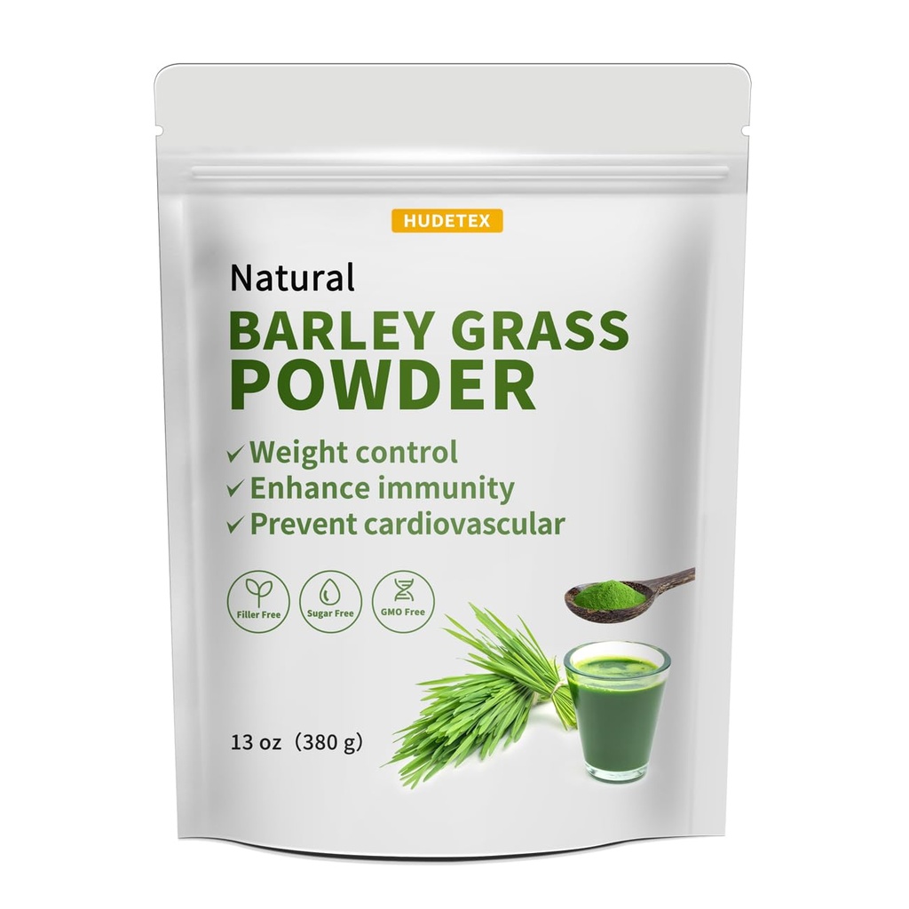 배리 잔디 주스 분말 13 oz - 100% 순수한 Wheatgrass 분말, 지원 심장 혈관, 간결한 기능, 채식주의자, 아니 Maltodextrin & 설탕.
