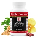 건강 Concerns 3 Immortals - Menopause 지원 보충교재 - 뜨거운 섬광, 호르몬 Imbalance & 밤 땀을 위한 강력한 기복 - Dong Quai, Epimedium, Morinda, Rehmannia & Lycium - 90의 캡슐
