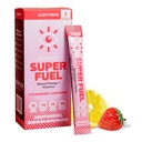 EBOOST 에너지 음료 분말, 슈퍼 연료 - Strawberry Lemonade, 7 Packets - Pre-Workout Powder Energy Drink Mix - 천연 에너지, L-Tyrosine, L-Theanine & Vitamin - 여성 및 남성을위한 Preworkout