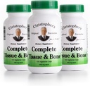 Christopher의 Original Formulas Complete Tissue & Bone Formula – 100 VCaps | Bones & Connective Tissue의 초본 지원 - 3 팩