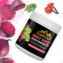 일반적인 CLEEFLEN 유기 Beetroot 분말: 설탕 자유로운, 매우 집중된 보충교재 bodybuilding, 순환 및 endurance를 위해 이상, superfood 이익으로 포장하는