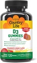 국가 생활 딸기 & 오렌지 D3 Gummies, 120 CT