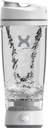 Promixx Original Shaker Bottle - 부드러운 단백질 쉐이크 용 배터리 전원 - BPA 무료, 20oz 컵 (흰색)