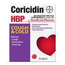 Coricidin HBP Decongestant-Free 기침과 찬 약 - 고혈압, 기침, Runny Nose, Sneezing 및 찬 증상 (16 조사)를 위한 특별히 디자인된 기복