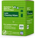 HandyClean Pre-Moistened 렌즈 청소 닦음, 안경 닦음, 스크린 닦음, 개인적으로 포장된 렌즈 세탁기술자 닦음의 200 ct