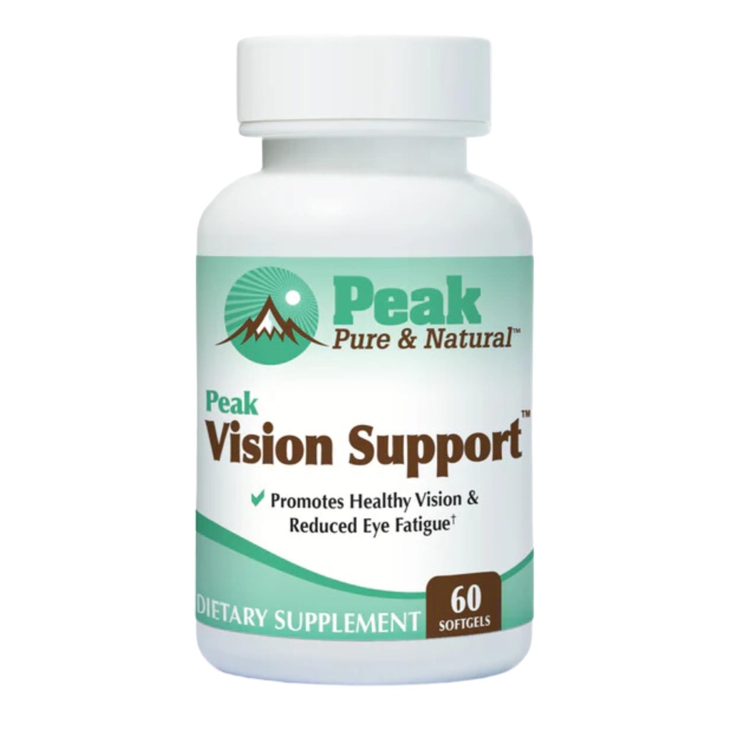 Peak Vision Support Eye Health Supplement - 눈 피로, 푸른 빛 보호를위한 Lutein 및 Zeaxanthin 보충 - 건강한 눈과 명확한 비전을 촉진 (30 서빙)