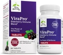 Terry Naturally ViraPro - 면역 지원을위한 초본 혼합 보충 - Elderberry, 아연 및 셀레늄과 보충 - Immune 응답 지원 - 60 정제