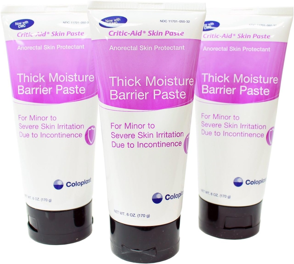 Critic-Aid Skin Paste - 피부 보호제 / 배리 파스타 6 oz Tube (포장 3)