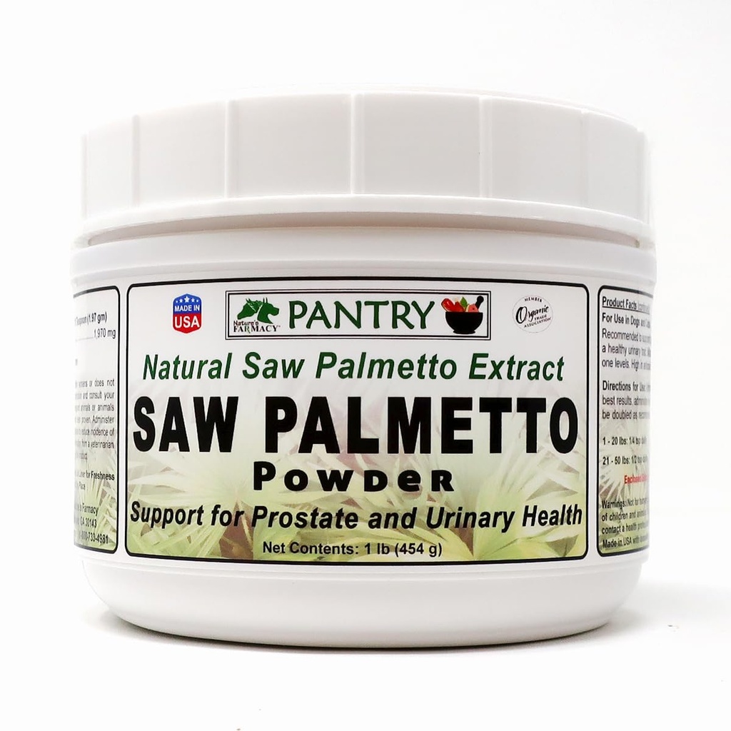 Dogzymes Saw Palmetto Powder - Bladder를 Exiting에서 Enlarged Prostate Obstructs 소변을 개발하는 Urinary Difficulties