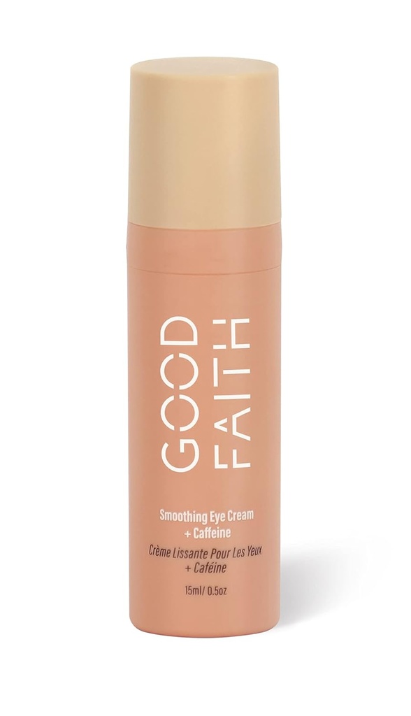 Caffeine - 0.5 fl. oz를 가진 부드럽게 하는 눈 크림 - Hydrate & Brighten 어두운 원형을 돕습니다 - 정밀한 선을 감소시키십시오 - Vegan - Cruelty는 해방합니다