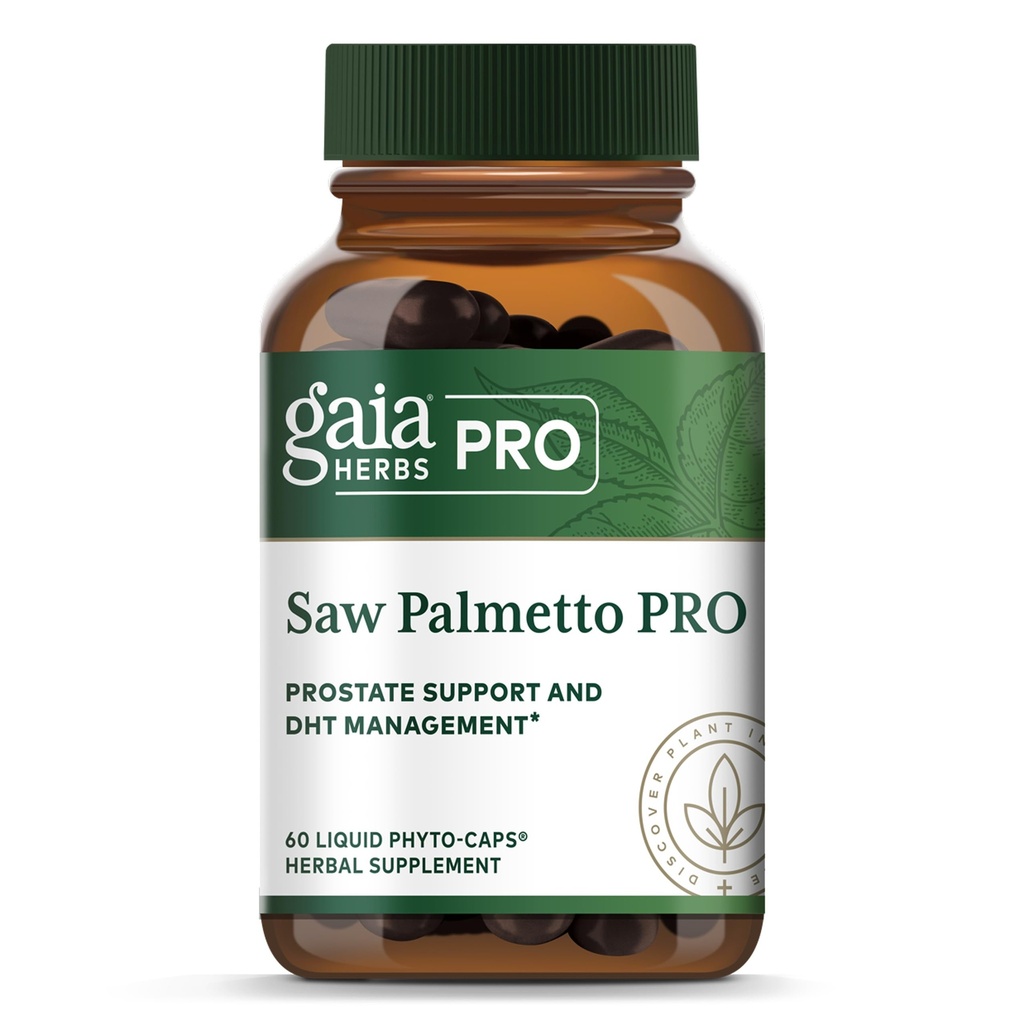GAIA HERBS PRO 톱 팔로토 PRO - 건강한 전립선 동맥 지원 보충교재 * - 톱 팔로토 & 해바라기씨를 가진 초본 보충교재 - Vegan, 글루텐 자유로운, Soy 자유로운 - 60의 액체 Phyto 모자 (60의 서빙)