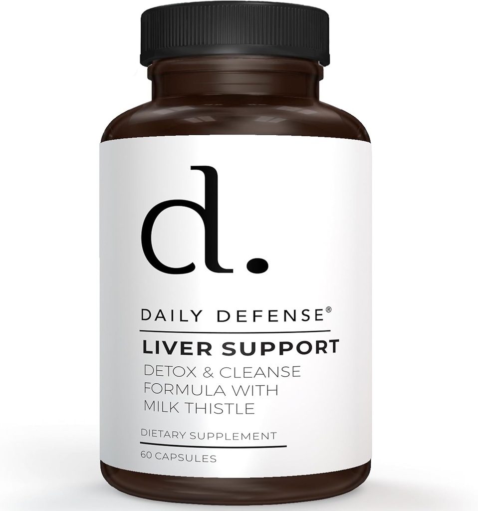 Liver Cleanse 및 Detox & Repair Formula - Liver Support Supplement with Artichoke Extract for Liver Health - Dandelion 잎 추출물이있는 우유 이틀 간 해독 - 60 캡슐