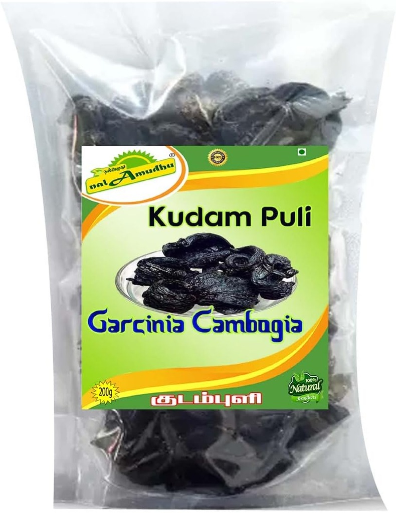 Kudampuli/Malabar Tamarind/Garcinia Cambogia/Brindle 베리 200g