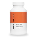 Glutathione, Hyaluronic 산, 비타민 C, Biotin & 교원질을 가진 Relumins 글루타 500 Chewable 정제 – 지원 피부 톤 & 놀 – 과일 펀치 풍미 – 미국에서 만드는 – 60의 정제