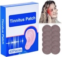 반지 귀, 120PCS 작은 헝겊 조각을 위한 Tinnitus 기복, Effectively 구호 손실 3BOX