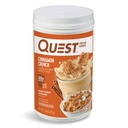 Quest Nutrition Cinnamon Crunch Protein Powder, 20g Protein, 2g Net Carb, 1g Sugar, Low Carb, 글루텐 무료, 1.6 파운드, 24 서빙