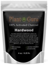식물 Guru 활성탄 분말 4 oz. HARDWOOD - 음식 급료 Kosher 비 GMO - 치아 희게, 얼굴 가면 및 비누 만들기. Natural Detoxification 및 Digestion을 홍보