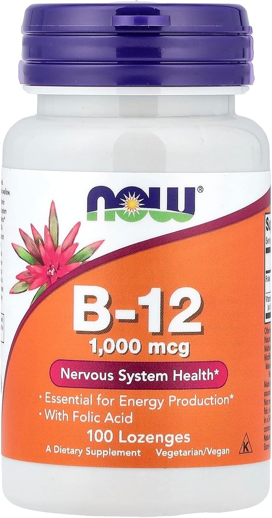 지금 음식 B-12, 100 Lozenges