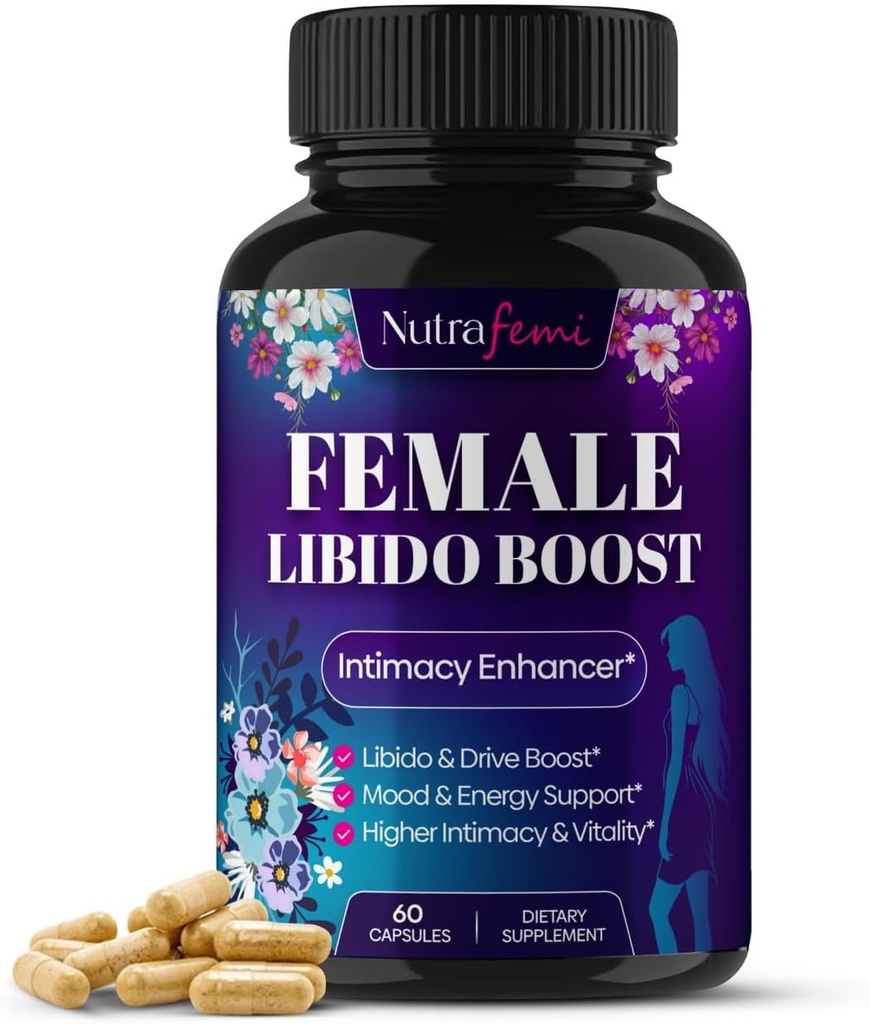 여성여성 리비도 부스터에 대한 빠른 행동 고 효과적인 리비도 부스터 Hormonal Balance, Mood & Drive, 자연 윤활 - Maca Root, Ginseng, Tribulus, Gingko & Ashwagandha