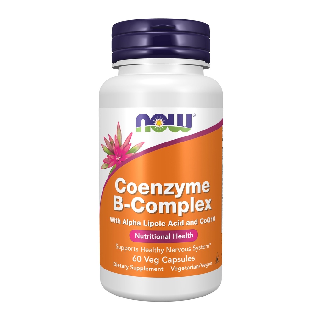 지금 식품 보충제, 알파 Lipoic 산과 CoQ10, 영양 건강, 60 Veg 캡슐과 공동 효소 B 복합체
