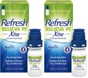 RELIEVA PF Xtra 저수지 자유로운 인공적인 눈물 윤활유 눈 강하, 2x0.33 fl oz (20 mL), 2 조사를 상쾌하게 하십시오